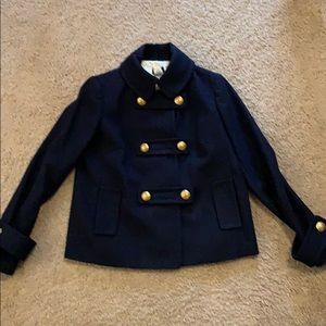 J.Crew wool coat, size 0